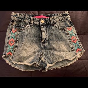 Charlotte Russe Jean Shorts